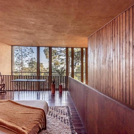 Cabana Lujo Con Alberca Climatizada Vistas Al Bosque De Mazamitla Exteriör bild