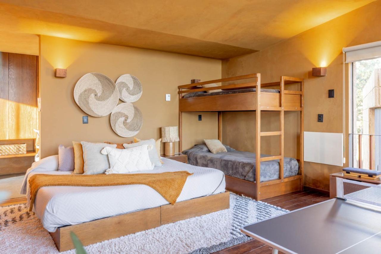 Cabana Lujo Con Alberca Climatizada Vistas Al Bosque De Mazamitla Exteriör bild
